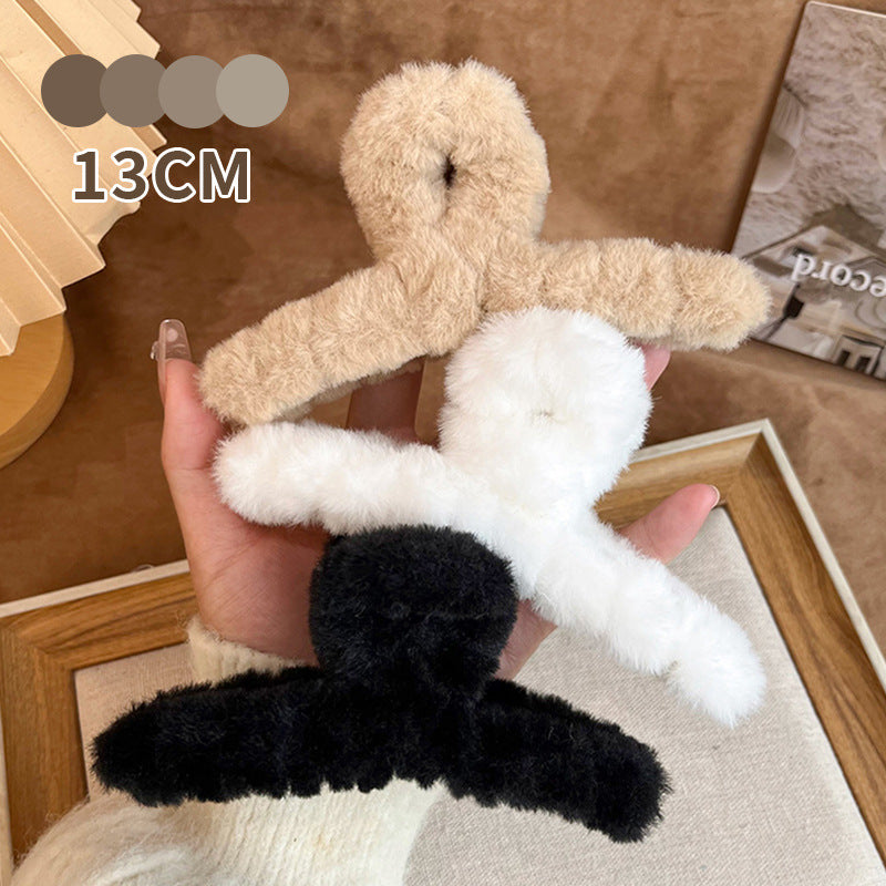 Cloud Plush Claw Hair Clip