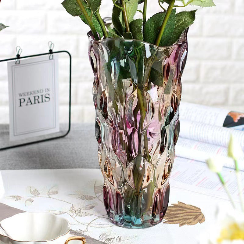 Aurora Prism Sculptural Vase
