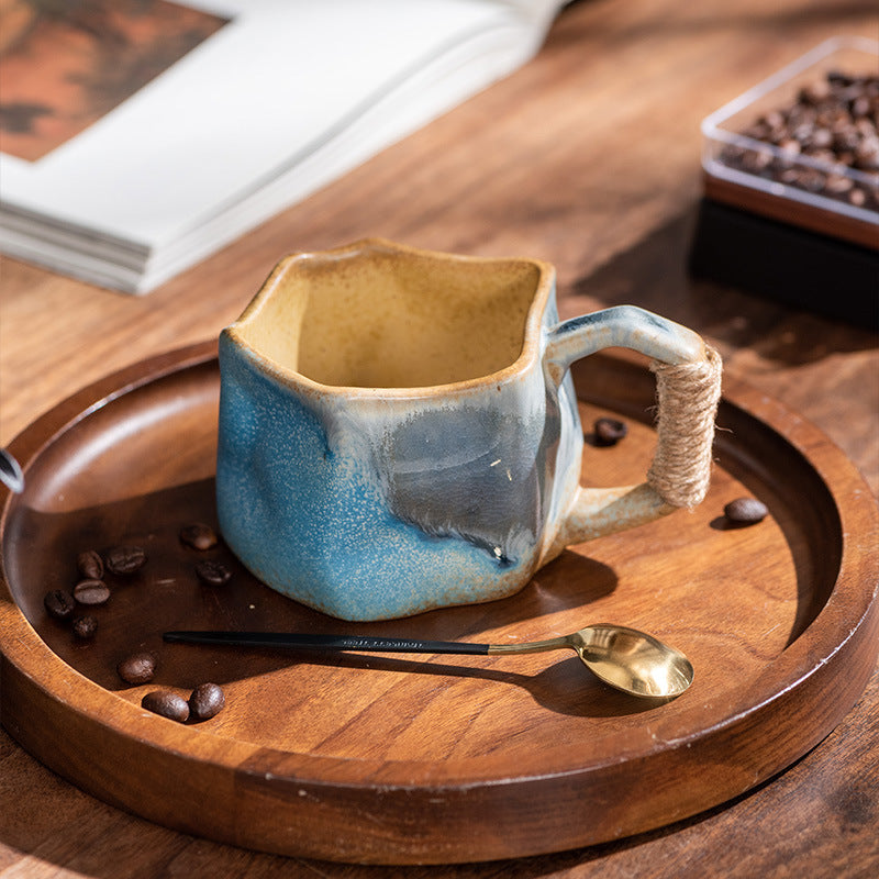Aira Sculptural Ceramic Mug — 240ml