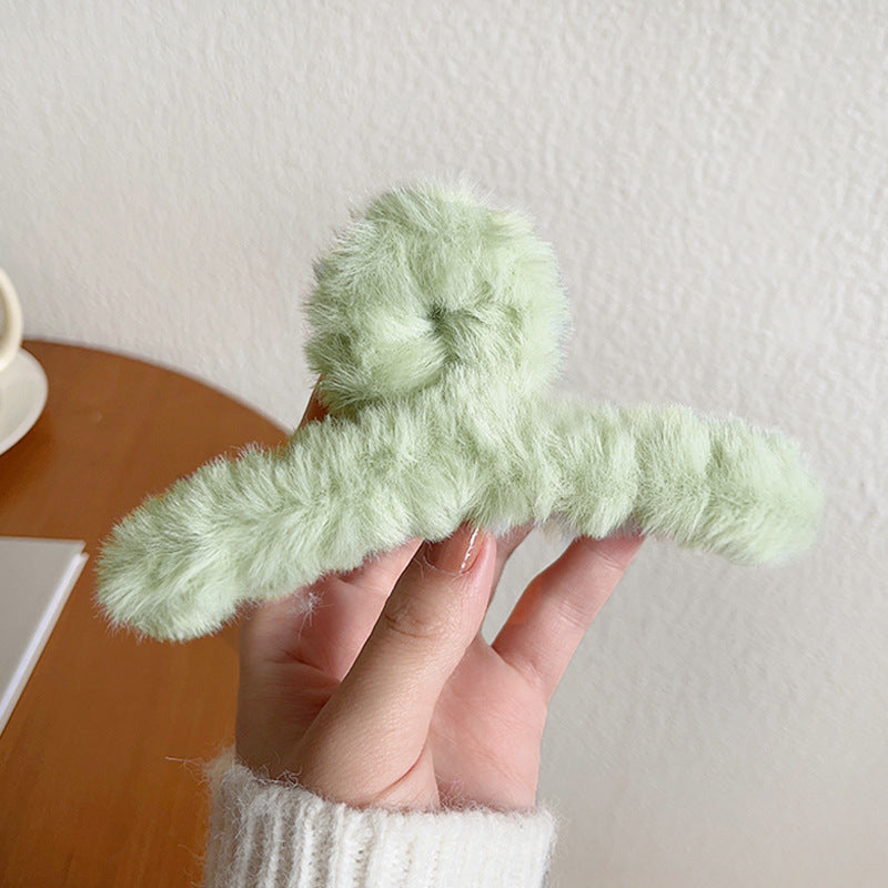 Cloud Plush Claw Hair Clip