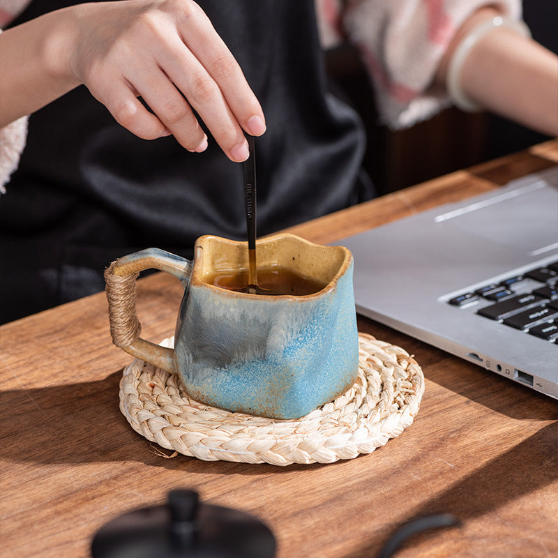Aira Sculptural Ceramic Mug — 240ml