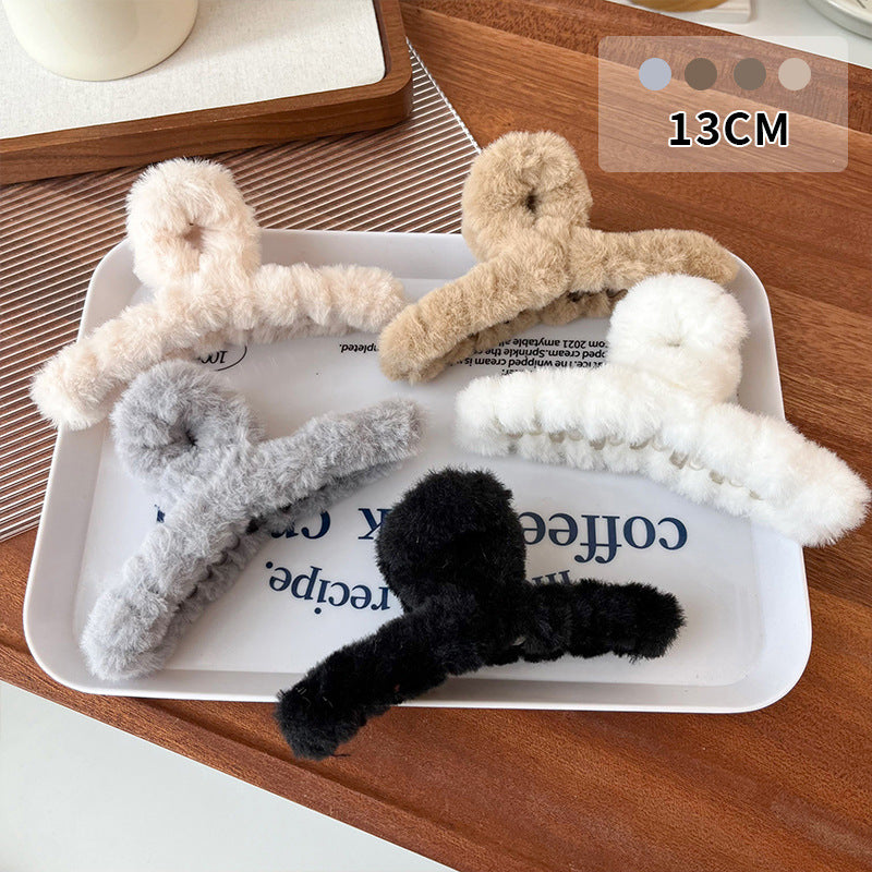 Cloud Plush Claw Hair Clip